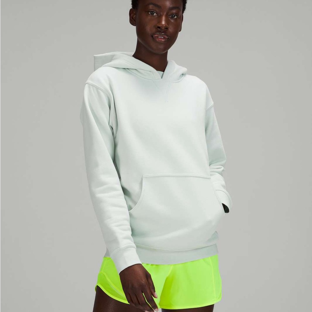 Lululemon All Yours Hoodie sz 4 Ocean Air